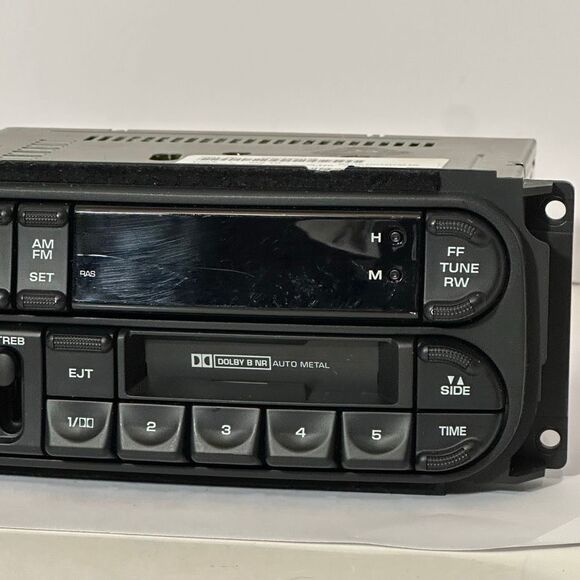 OEM AM/FM Cassette Player Car Radio - Picture 6 of 11
